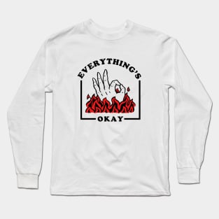 Everything's Okay Long Sleeve T-Shirt